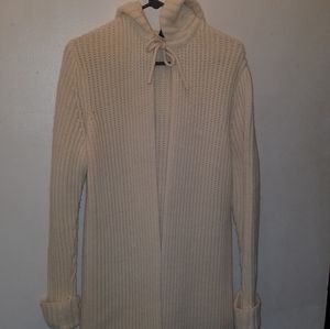 Women's knit wool duster